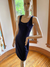 Load image into Gallery viewer, Ralph Lauren Black Label Sleeveless Dark Navy Blue Wool Fitted Dress, size XS (US 2)
