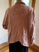 Load image into Gallery viewer, Asiatica Kansas City Asymmetrical Striped Linen Top, OSFM/one size (fits up to size L/XL)