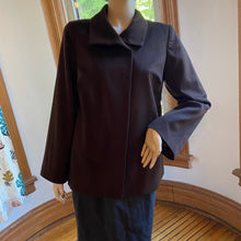 Load image into Gallery viewer, Charlotte Brody Brown Swing/Self Belt Jacket, size S (US 4)
