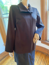 Load image into Gallery viewer, Charlotte Brody Brown Swing/Self Belt Jacket, size S (US 4)