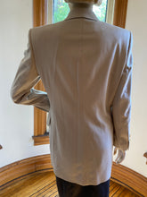 Load image into Gallery viewer, Vintage Escada by Margaretha Ley Double-Breasted Silk/Cashmere Taupe/Gray Jacket, size S (German size 36)