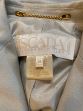 Load image into Gallery viewer, Vintage Escada by Margaretha Ley Double-Breasted Silk/Cashmere Taupe/Gray Jacket, size S (German size 36)
