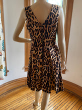 Load image into Gallery viewer, Pink Tartan Sleeveless Leopard Print Dress, size S/M (Canadian size 6)
