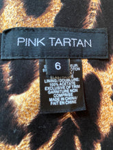 Load image into Gallery viewer, Pink Tartan Sleeveless Leopard Print Dress, size S/M (Canadian size 6)