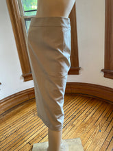 Load image into Gallery viewer, Coach Pale Taupe Wool Tailored Skirt, size S