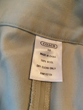 Load image into Gallery viewer, Coach Pale Taupe Wool Tailored Skirt, size S