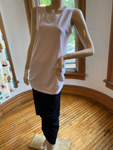Load image into Gallery viewer, Planet by Lauren Grossman White Sleeveless Knit Top, size L