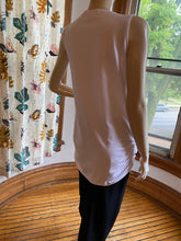 Load image into Gallery viewer, Planet by Lauren Grossman White Sleeveless Knit Top, size L