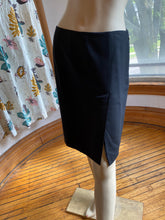 Load image into Gallery viewer, Moschino Cheap & Chic Black Wool Pencil Skirt, size S (Italian size 40/US 6)