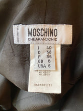 Load image into Gallery viewer, Moschino Cheap & Chic Black Wool Pencil Skirt, size S (Italian size 40/US 6)