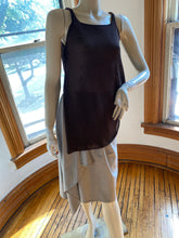 Load image into Gallery viewer, Crea Concept Brown Sleeveless Open Stitch Pullover Sweater, size S (French 38)