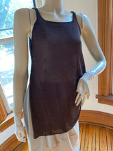 Load image into Gallery viewer, Crea Concept Brown Sleeveless Open Stitch Pullover Sweater, size S (French 38)