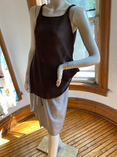 Load image into Gallery viewer, Crea Concept Brown Sleeveless Open Stitch Pullover Sweater, size S (French 38)