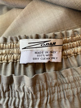 Load image into Gallery viewer, Zoran Taupe Gray Draped Wool Pull-On Skirt, size S/M
