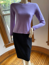 Load image into Gallery viewer, St. John Black Caviar Santana Knit Pull-On Skirt, size XS (US 2)