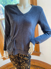 Load image into Gallery viewer, Inhabit Gray Cotton Pullover Sweater, size S