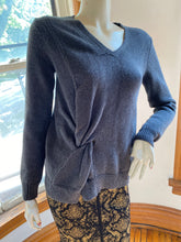 Load image into Gallery viewer, Inhabit Gray Cotton Pullover Sweater, size S