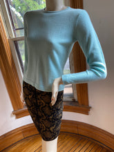 Load image into Gallery viewer, Cut 25 by Yigal Azrouel Black/Golden Brown Knit Skirt, size XS