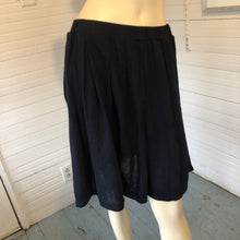 Load image into Gallery viewer, Humanoid Black Gauzy Pull-On "Skater" Skirt, size M