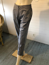 Load image into Gallery viewer, Oska Gray Skinny Vertical Striped Pants, size S (Oska 1)