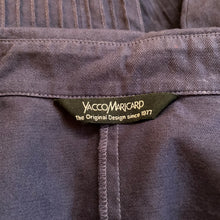 Load image into Gallery viewer, Yacco Maricard Blue Pintucked Cotton Boxy Top, size S/M (Brand size 2)