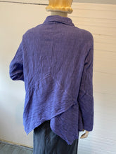 Load image into Gallery viewer, Mill Valley Clothing Company Purple Striped Hobo Shirt, size L