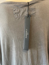 Load image into Gallery viewer, Rundholz Dip Grey Metallic Knit Cotton Top, size L