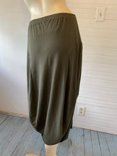 Load image into Gallery viewer, Rundholz Black Label Olive Green Long Skirt, size XS