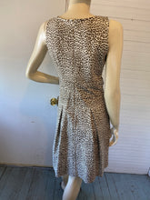 Load image into Gallery viewer, Issa London for Banana Republic Collection Fit-And-Flare Leopard Print Dress, size M (US 8)