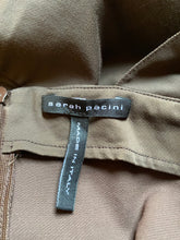 Load image into Gallery viewer, Sarah Pacini Brown Square Neck Shift Dress, size M/L (Brand size 3)
