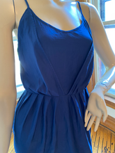 Load image into Gallery viewer, Rebecca Taylor Blue Spaghetti Strap Dress, size S
