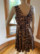 Load image into Gallery viewer, Pink Tartan Sleeveless Leopard Print Dress, size S/M (Canadian size 6)
