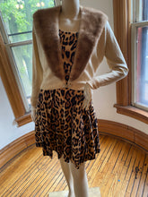 Load image into Gallery viewer, Pink Tartan Sleeveless Leopard Print Dress, size S/M (Canadian size 6)
