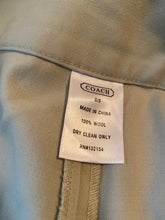 Load image into Gallery viewer, Coach Pale Taupe Wool Tailored Skirt, size S
