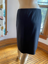 Load image into Gallery viewer, Moschino Cheap &amp; Chic Black Wool Pencil Skirt, size S (Italian size 40/US 6)
