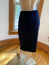 Load image into Gallery viewer, St. John Basics Black Santana Knit Pull-On Skirt, size M (US 10)

