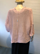 Load image into Gallery viewer, Skif Skifo Pink Chunky Knit Boxy Sweater, size M/L
