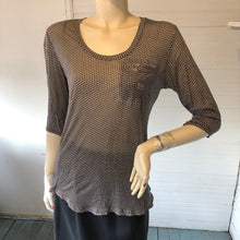 Load image into Gallery viewer, Undercover URCR by Takahashi &quot;Less Is Better&quot; Gray Micro Dot Knit Top, size S/M
