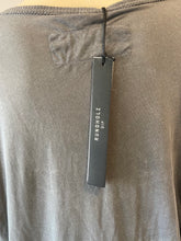 Load image into Gallery viewer, Rundholz Dip Grey Metallic Knit Cotton Top, size L

